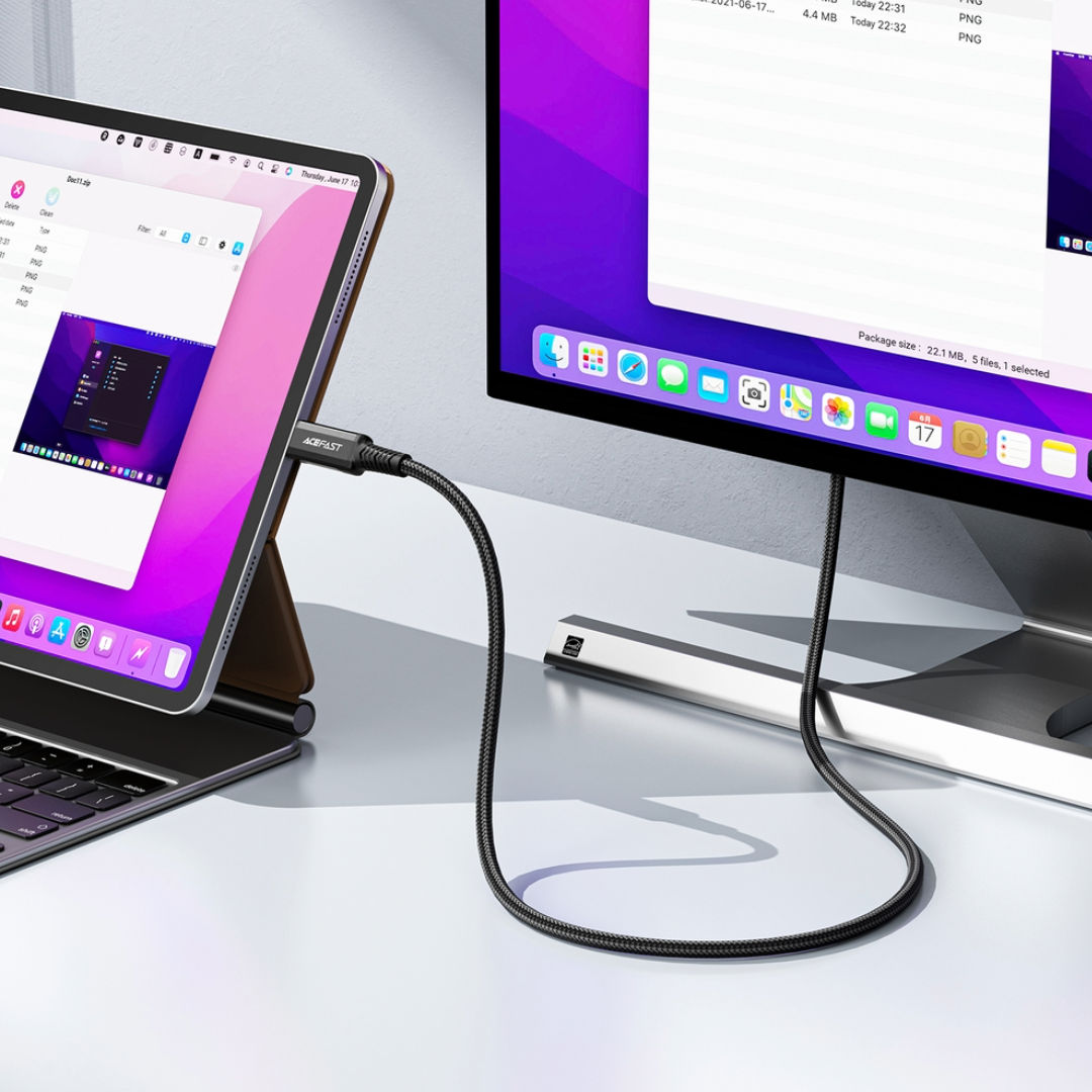 Acefast C1-10 AceWire Pro 1.8M USB-C To HDMI Cable, 4K