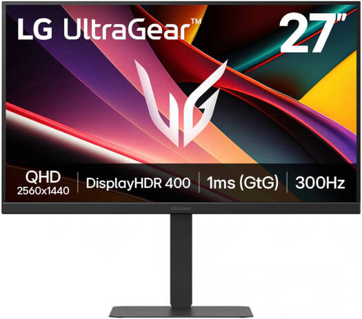 LG 27 Inch UltraGear 27G640A-B G6 Gaming Monitor