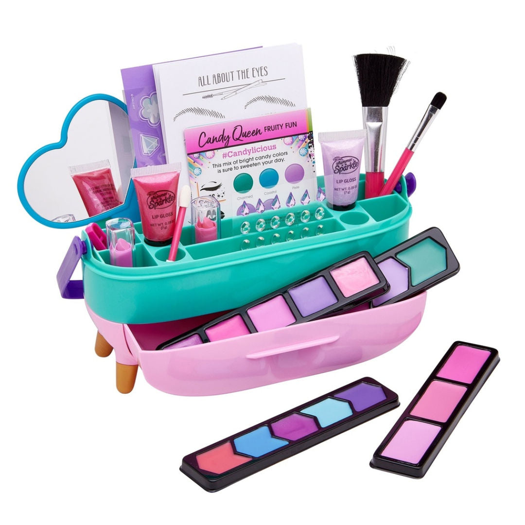 Cra-Z-Art Shimmer n Sparkle All-in-One Beauty Caddy Makeup Kit
