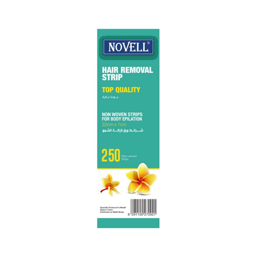 NOVELL Non-Woven Wax Strip, 22cm x 7cm