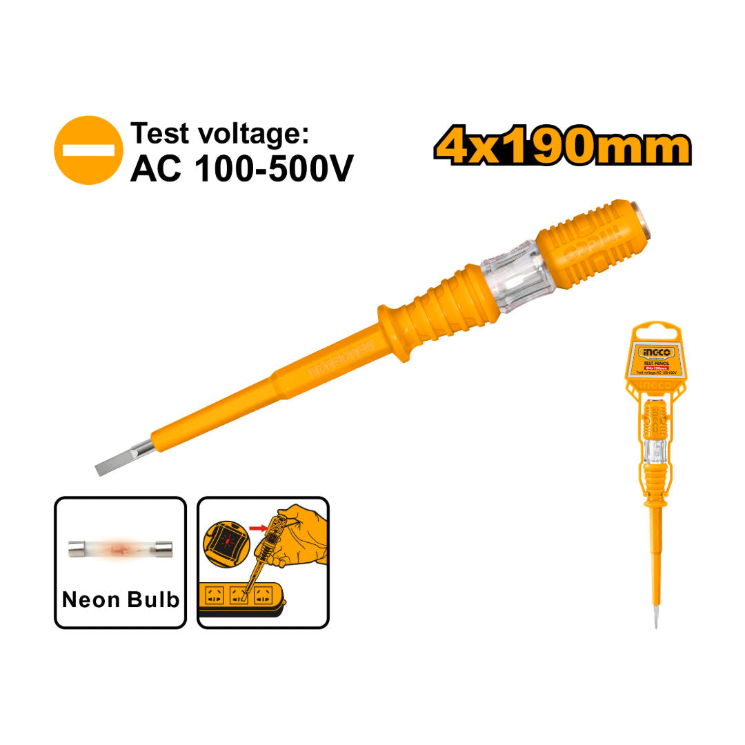 INGCO Test Pencil, AC 100-500V