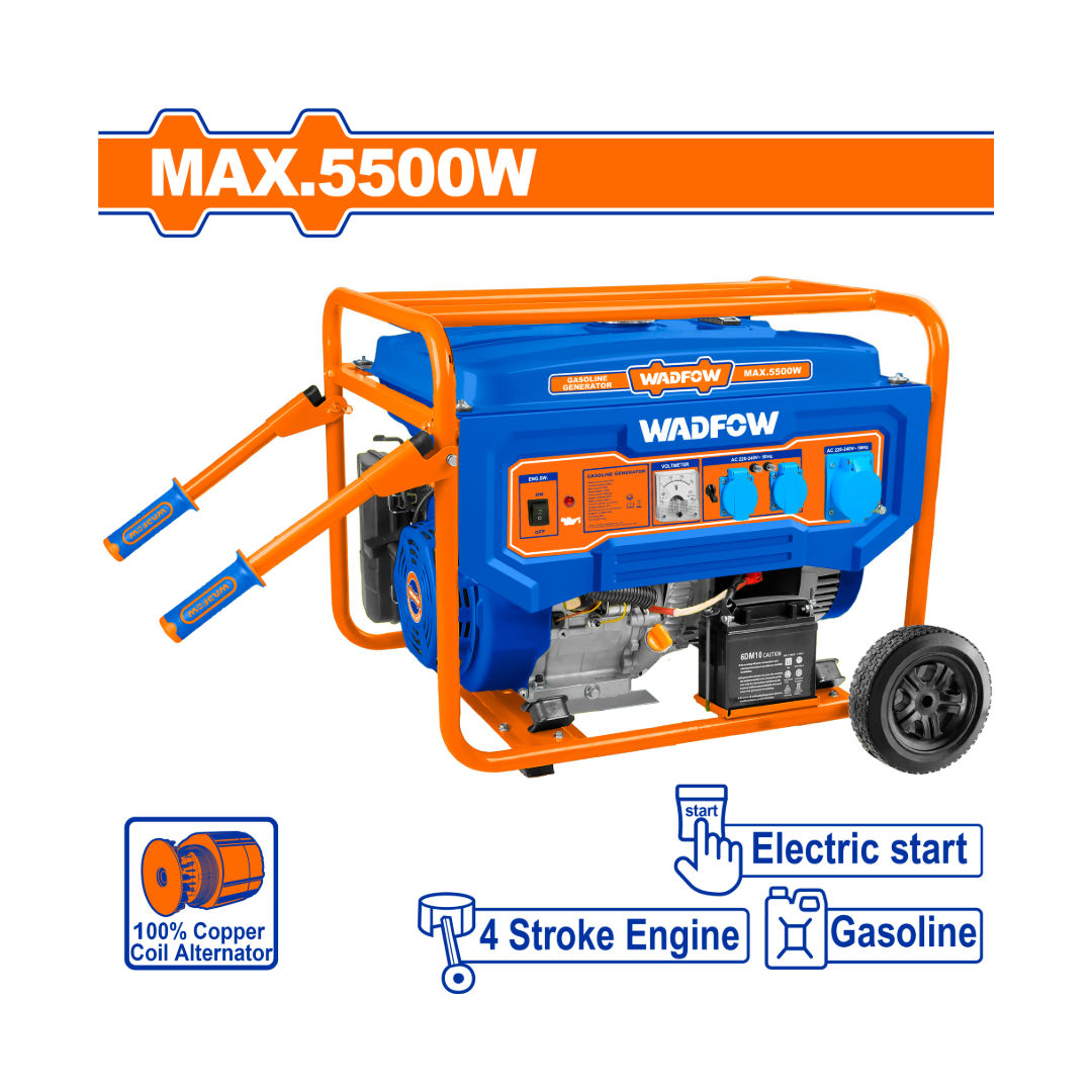 WADFOW 5.5kW Gasoline Generator