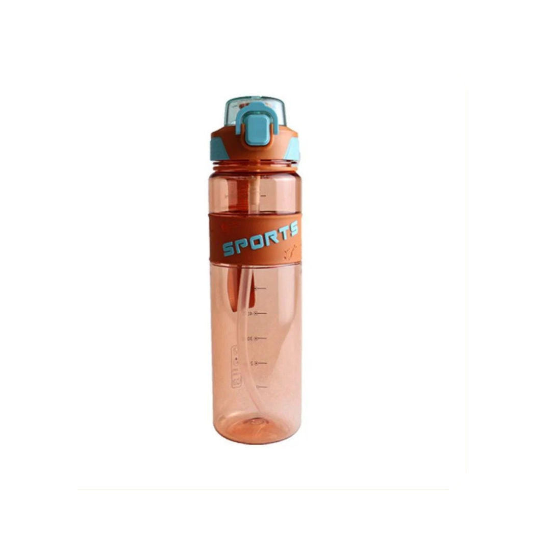Twisoo Plastic Water Bottle, BPA-Free Leakproof Bottle With Flip-Top Lid, 1000ml, PSB-010