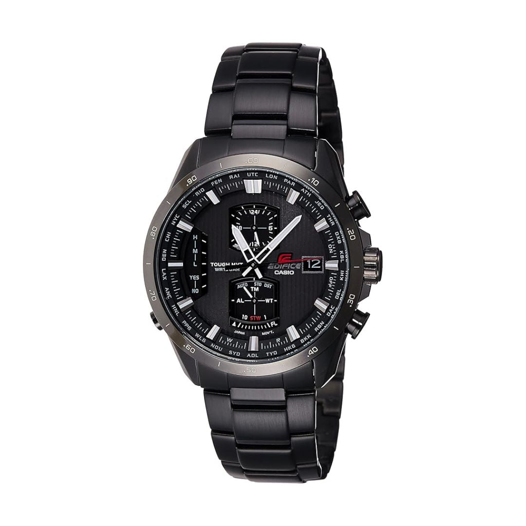 Casio Edifice Black Dial Men's Watch, EQWA1110DC-1A
