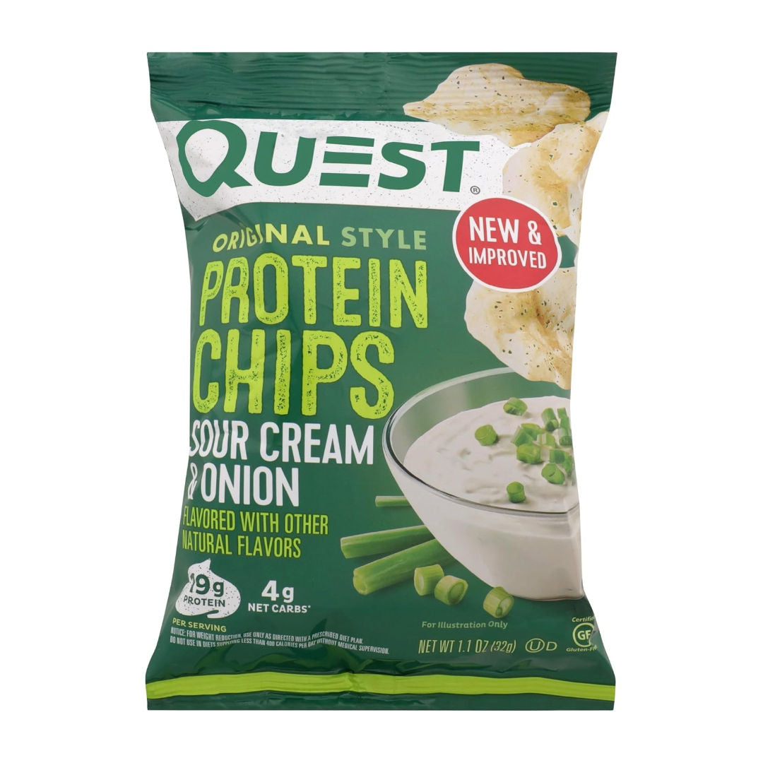 Quest Tortilla Style Protein Chips, 32gm, High Protein, Low Net Carb Snack