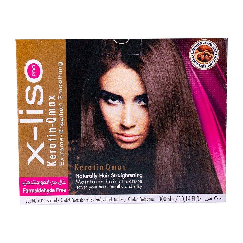 مجموعة X-Liso Keratin Qmax، 3 × 100 مل