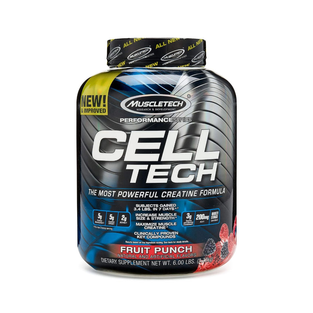 Muscletech Cell Tech Performance Series Creatine 2.72 kg, Fruit Punch