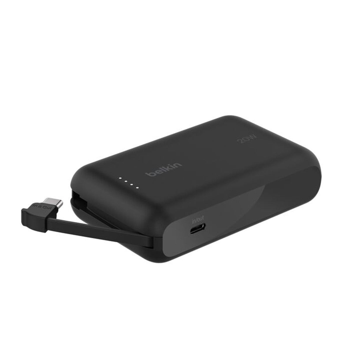 Belkin Boost Charge™ 10000mAh Power Bank, 20W, USB-C Cable