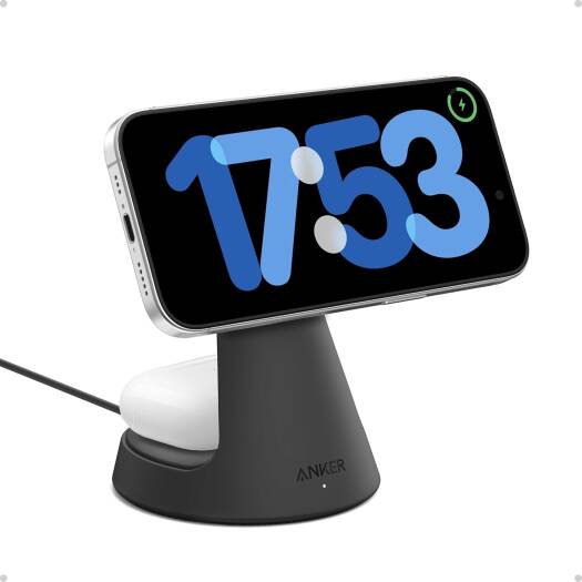 Anker MagGo Wireless Charger (2-in-1, Dock Stand)