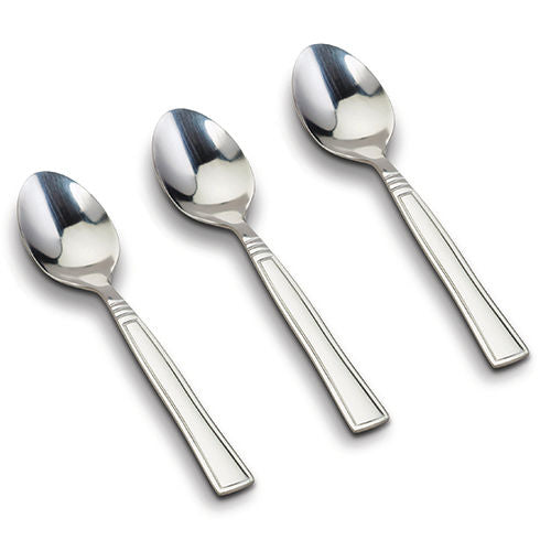 NAVA Stainless Steel Tea Spoon Acer, Set Of 3 Pieces