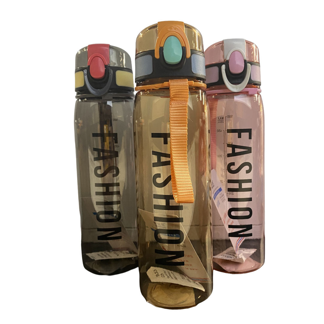 Twisoo Water Bottle Plastic Assorted colors, 760ml