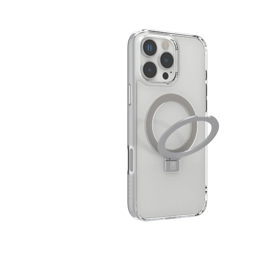 Levelo Verona Case for iPhone 16 Pro Max, Clear