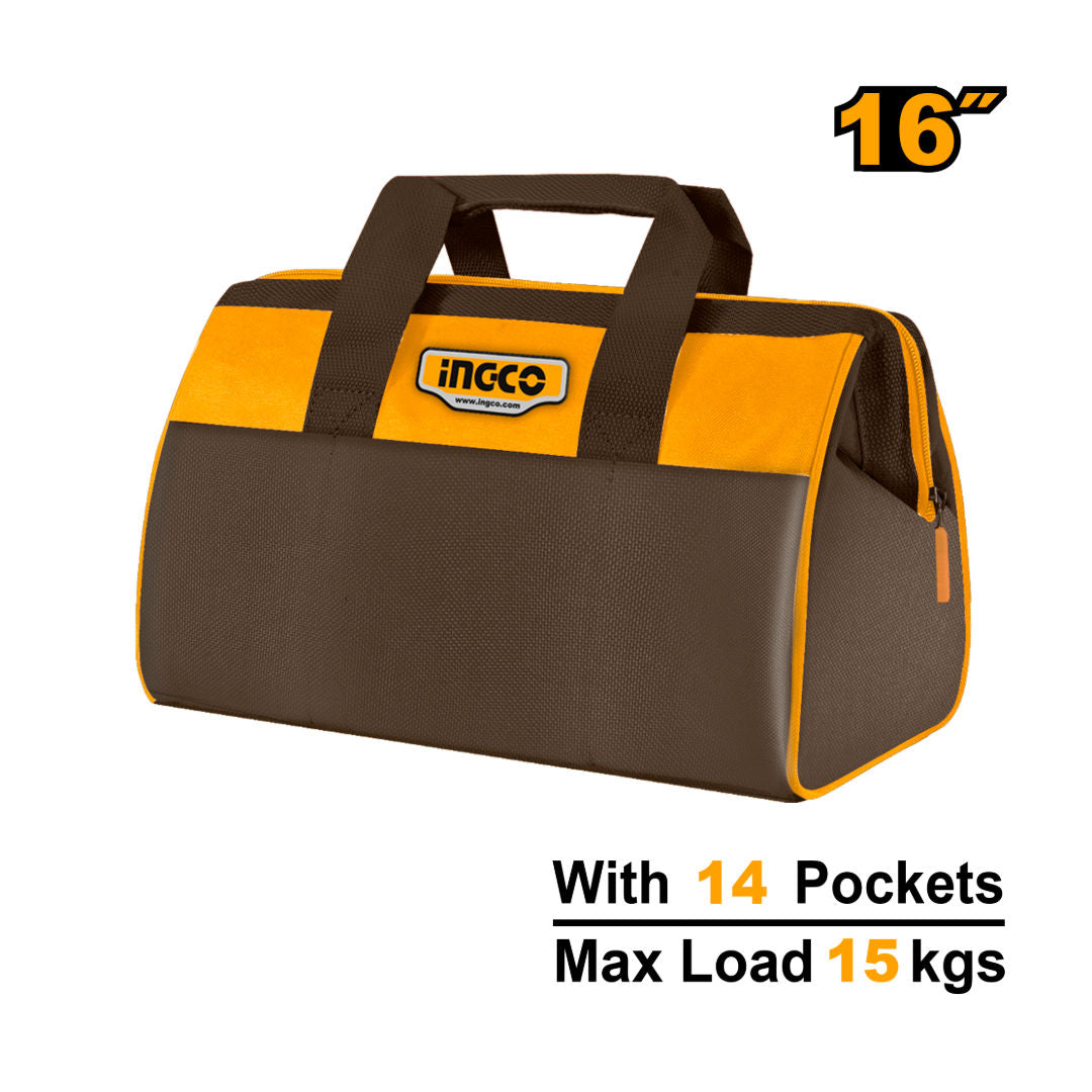 INGCO Tool Bag, 1680D Polyester