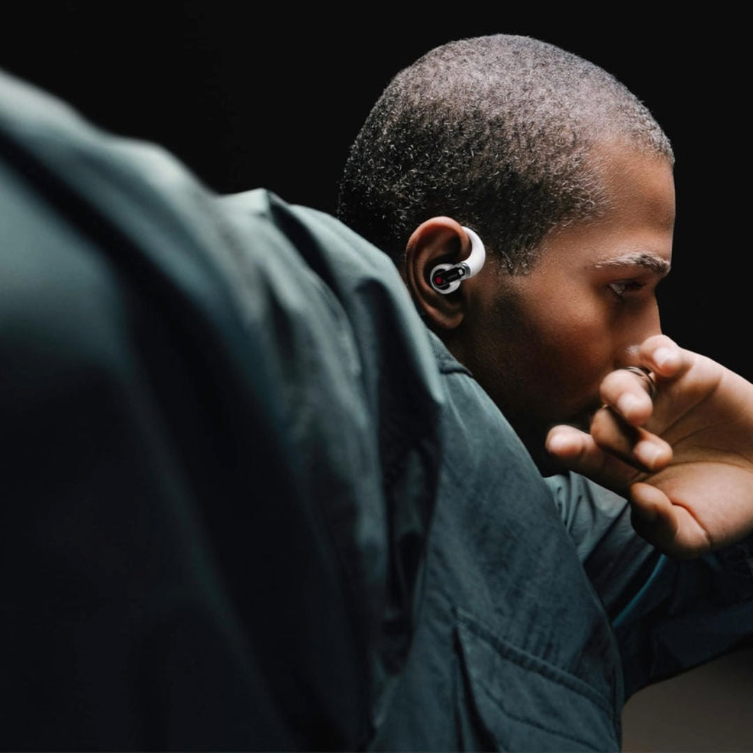 Nothing Ear (open) True Wireless Bluetooth Open-Ear Buds, Long Battery Life, Bass Enhance, Clear Voice Technology, White