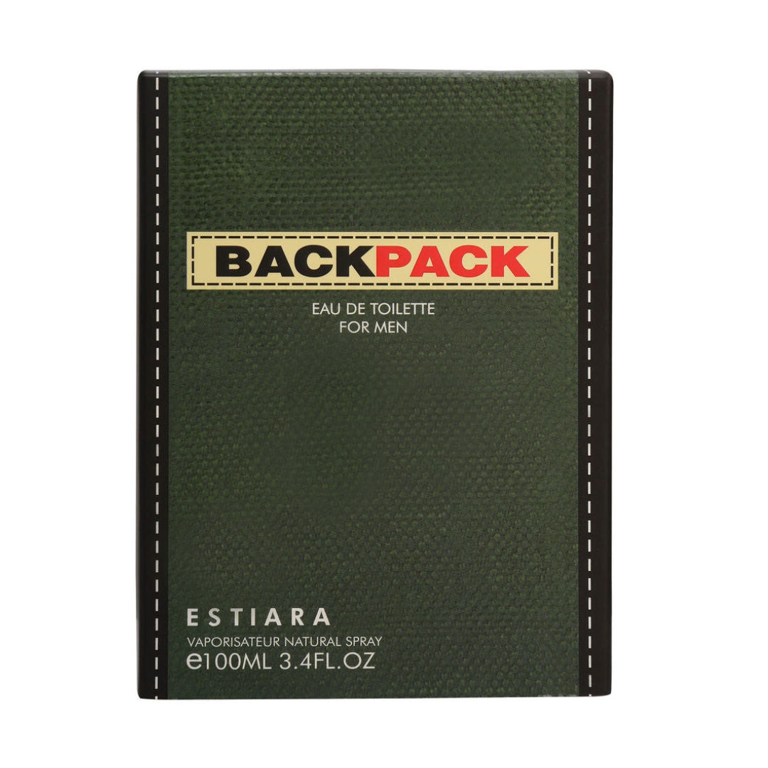 Estiara Back Pack Eau De Toilette For Men, 100ml