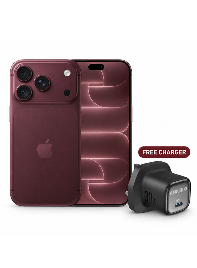 آبل iPhone 18 Pro سعة 256 جيجابايت، الإصدار الدولي + شاحن Anker Zolo 30 واط PD مجانًا