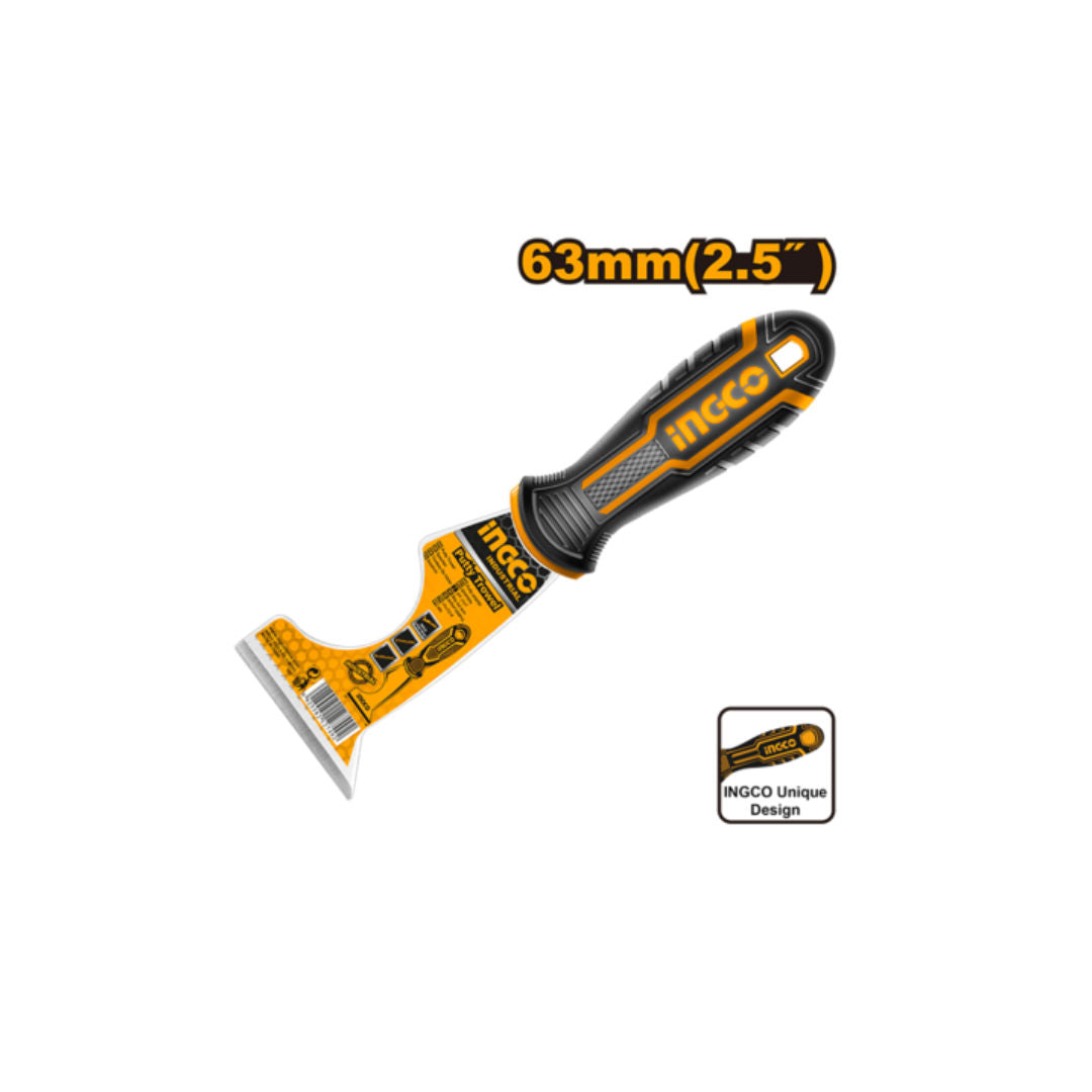 INGCO Multifunction Putty Trowel, 63mm