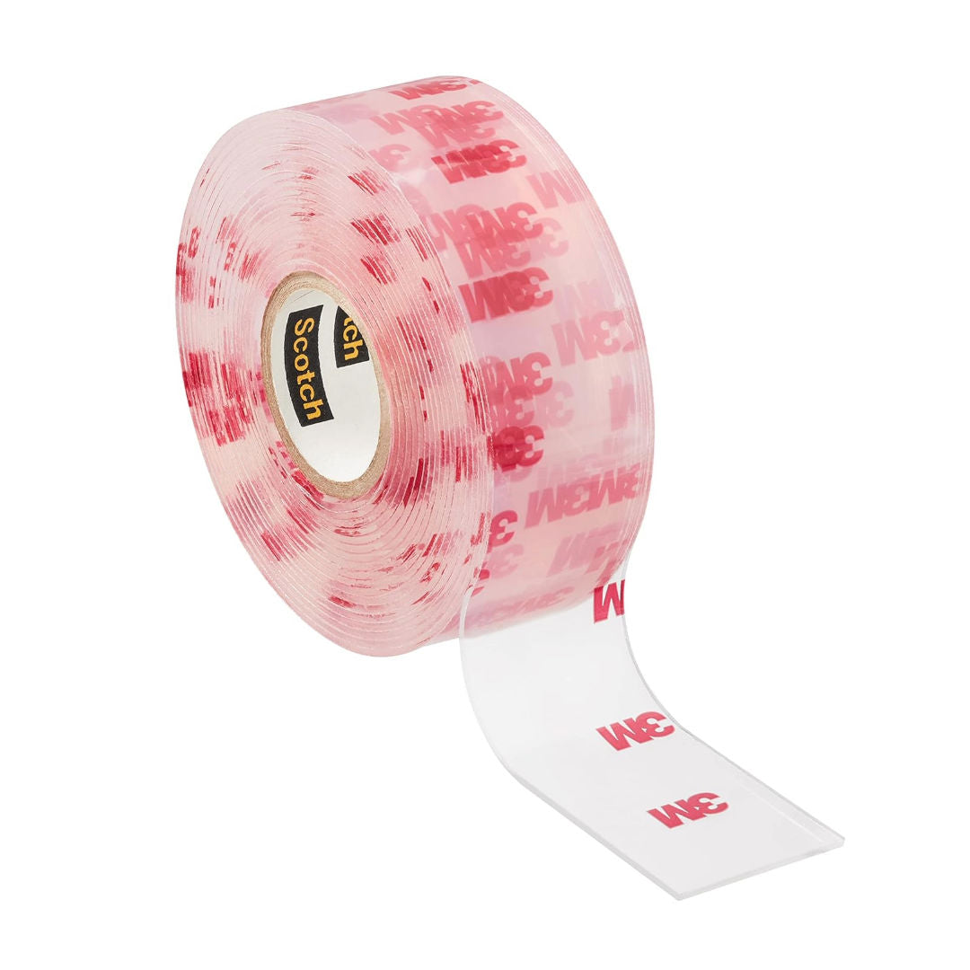 Scotch Mount Clear Double-Sided Mounting Tape, 15 lbs