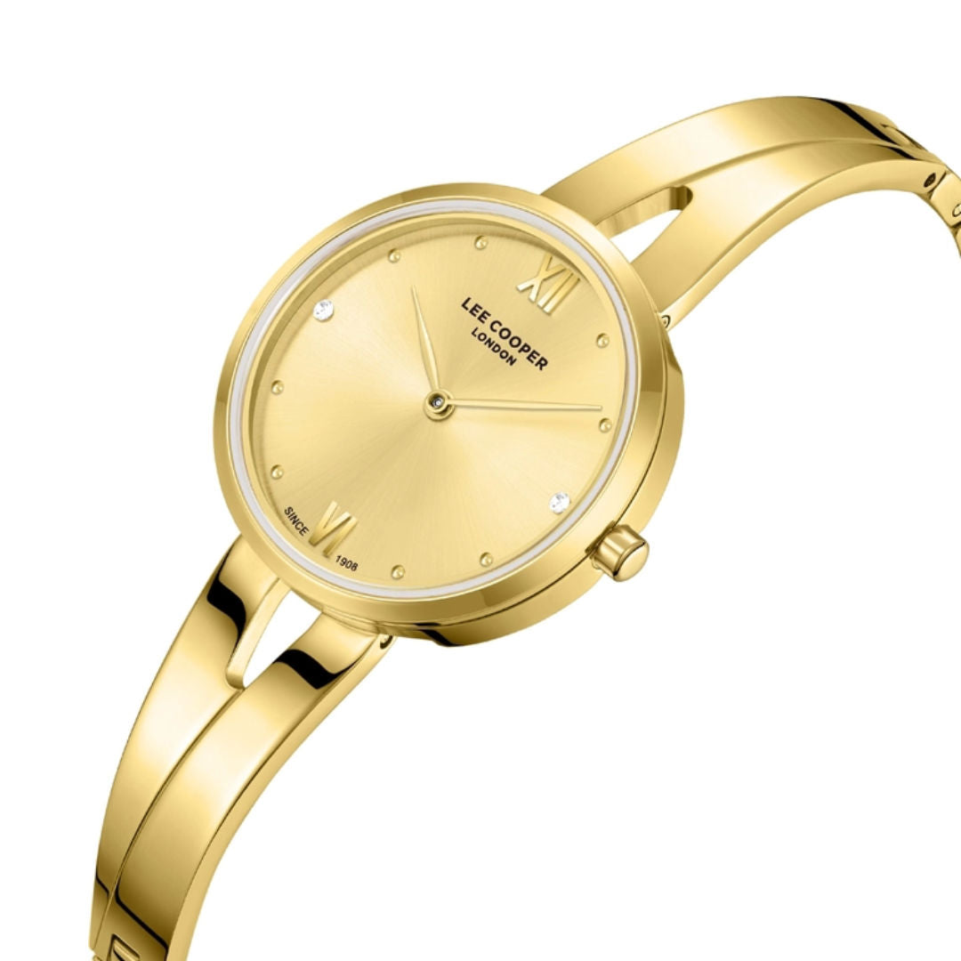 Lee Cooper Women's Analog Metal Strap Watch, LC08308 Series