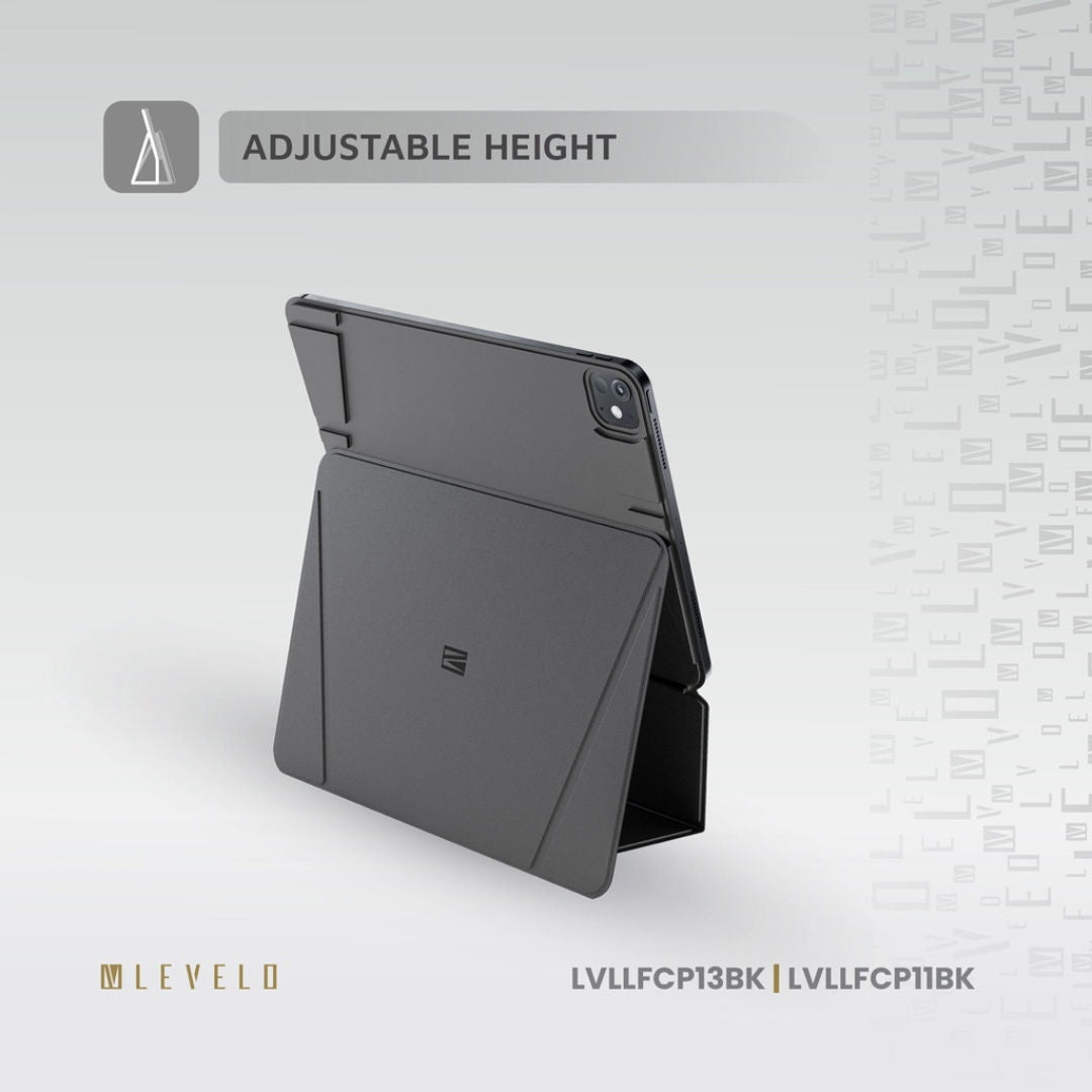 Levelo Luxora Folio Case for Apple iPad Series, Leather Finish