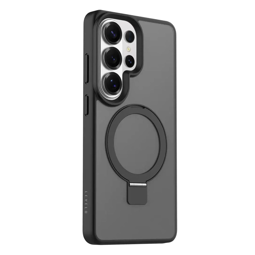 levelo Verona MagSafe Kickstand Hybrid Case For Samsung S26 Ultra