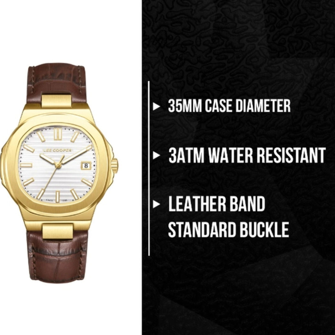 Lee Cooper Ladies Leather Band, LC08107 Series