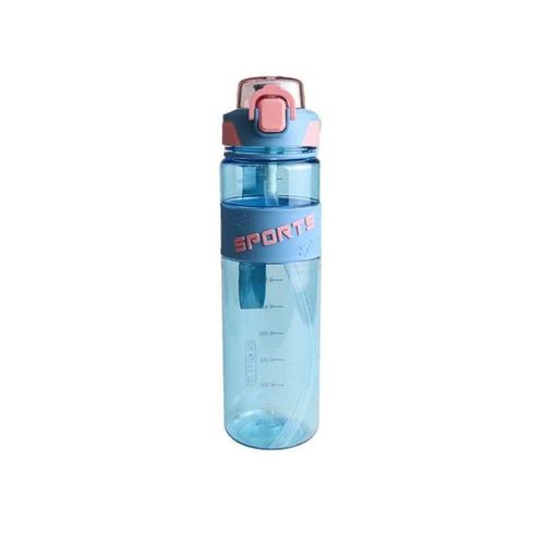 Twisoo Plastic Water Bottle, BPA-Free Leakproof Bottle With Flip-Top Lid, 1000ml, PSB-010
