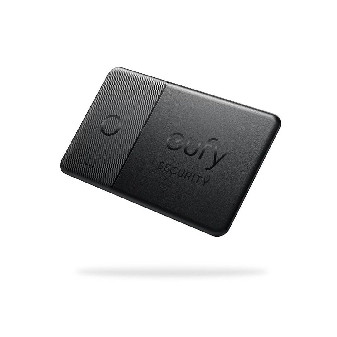 Eufy Security SmartTrack Card by Anker, Apple Find My Compatible, Ultra-Thin Item Finder, Black
