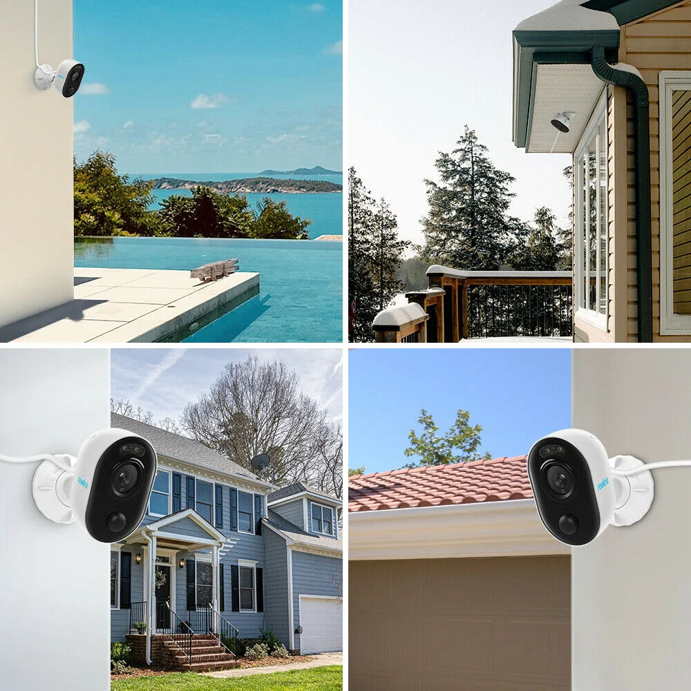 Reolink Lumus 4MP 2K WiFi Outdoor Security Camera-IP65, Color Night Vision, WCLMC2KP01
